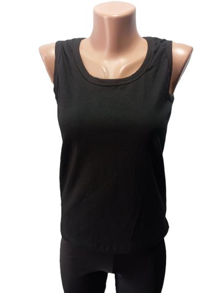 Майка MSO (S-XL) 82771 black (лето)
