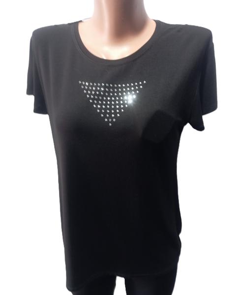 Футболка MSO (S-XL) 93 black (лето)