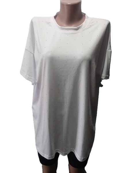 Футболка MSO (one size) 20 white (лето)