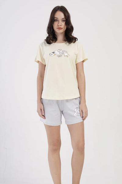Пижама Trikotag (S-XL) T715 yellow (лето)