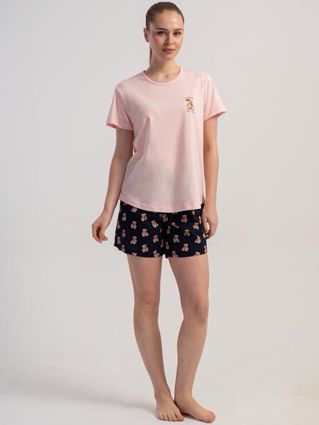 Пижама Trikotag (M-2XL) T719 pink (лето)