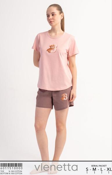 Пижама Trikotag (S-XL) T779 pink (лето)
