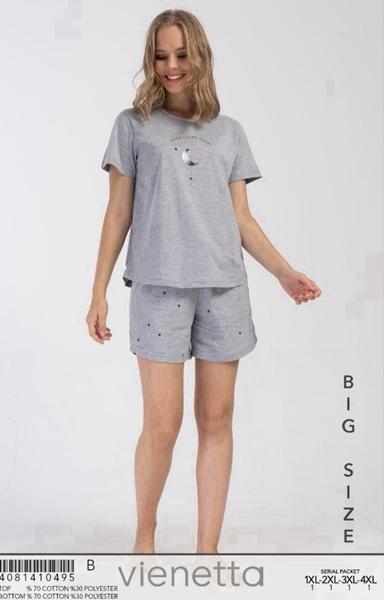 Пижама Trikotag (XL-4XL) T724 l.grey (лето)