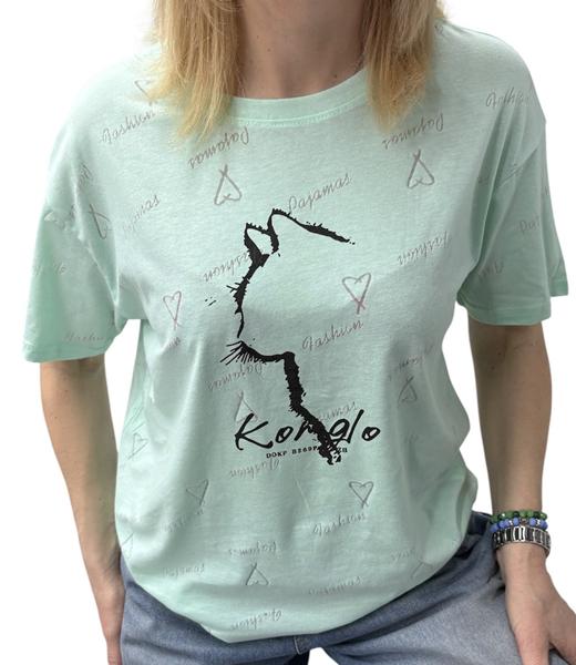 Футболка LeVisha (S-L) 26115 mint (лето)