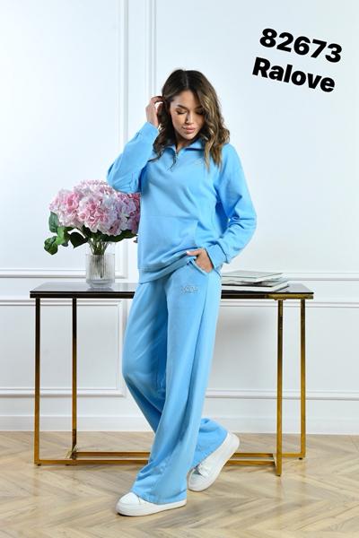 Костюм спорт Nefertiti (S-L) 82673 l.blue (деми)