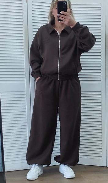 Костюм спорт Nefertiti (M-XL) 96126 brown (деми)