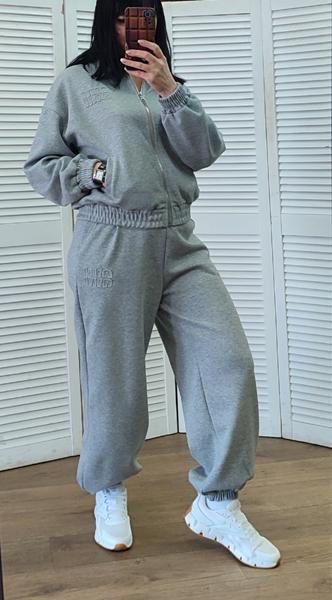 Костюм спорт Nefertiti (M-XL) 96126 grey (деми)