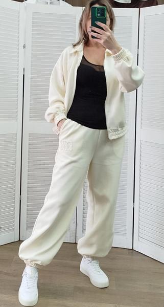 Костюм спорт Nefertiti (M-XL) 96126 l.beige (деми)