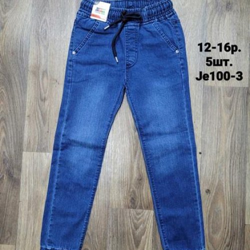 Джоггеры AMZ (12-16) JE100-3 blue (деми) AMZ JE100-3 blue