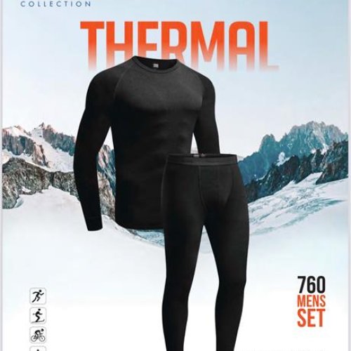 Термобелье Disneyopt (S-XL) 760-2 black (зима) Disneyopt 760-2 black