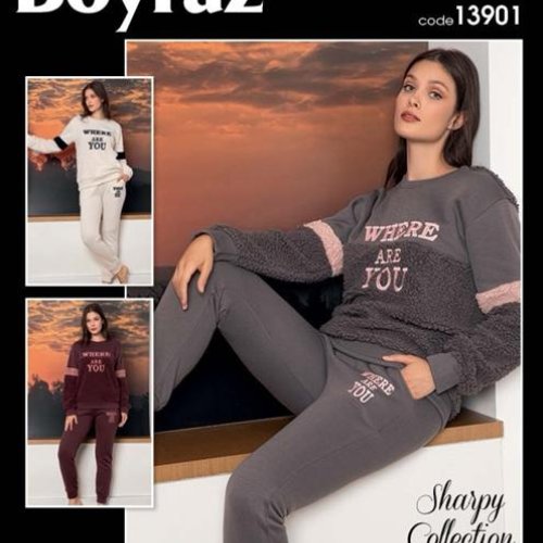 Пижама Disneyopt (S-XL) 13901 d.grey (зима) Disneyopt 13901 d.grey