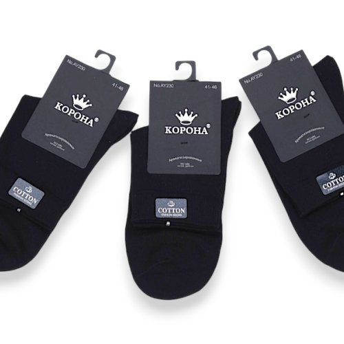 Носки Jelzin (41-46) AY230 black (деми) Jelzin AY230 black
