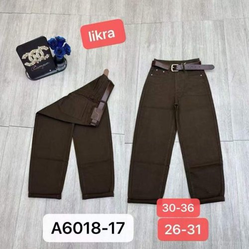 Штаны Prenses (30-36) A6018-17 brown (деми) Prenses A6018-17 brown