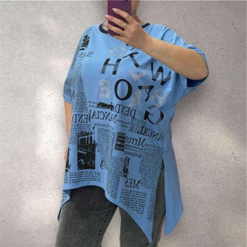 Футболка LeVisha (54-58) 25319 l.blue (лето) LeVisha 25319 l.blue