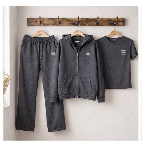 Костюм спорт Шаолинь (M-XL) 738-1 d.grey (деми) Шаолинь 738-1 d.grey