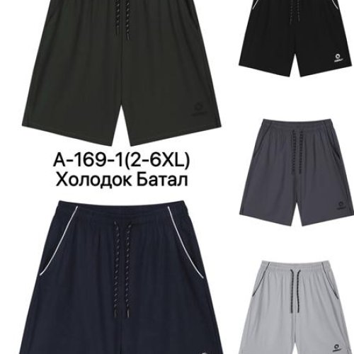 Шорты Ale-Ate (2XL-6XL) A169-1 d.grey (лето) Ale-Ate A169-1 d.grey