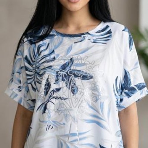 Футболка LeVisha (50-56) 26025 white (лето) LeVisha 26025 white