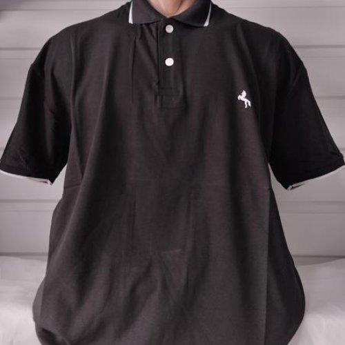 Футболка Panda (4XL-8XL) 1679 black (лето) Panda 1679 black