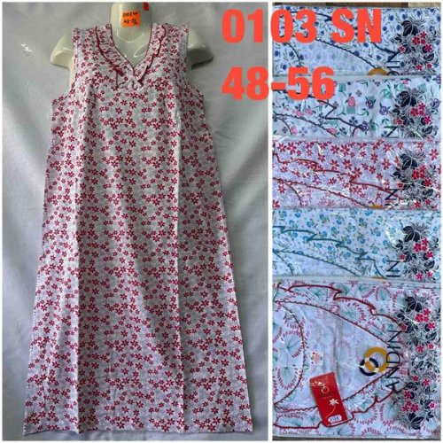 Ночнушка HomeWear (48-56) 0103 mix (лето) HomeWear 0103 mix