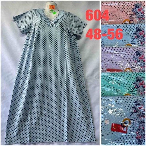 Ночнушка HomeWear (48-56) 604 mix (лето) HomeWear 604 mix