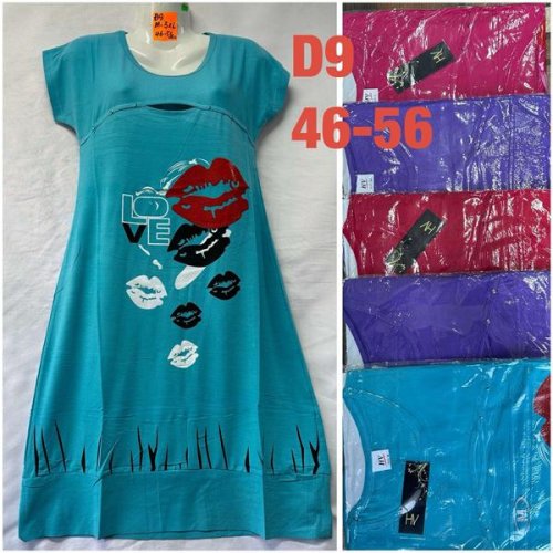 Ночнушка HomeWear (46-56) D9 mix (лето) HomeWear D9 mix