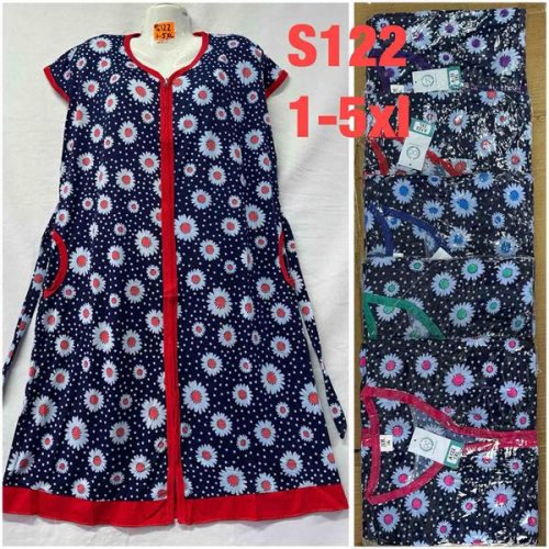 Халат HomeWear (48-58) S122 mix (лето) HomeWear S122 mix