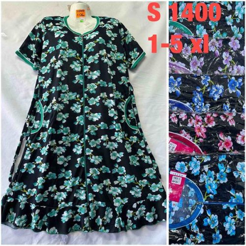 Халат HomeWear (48-58) S1400 mix (лето) HomeWear S1400 mix