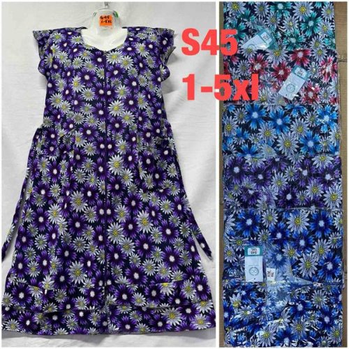 Халат HomeWear (48-58) S45 mix (лето) HomeWear S45 mix