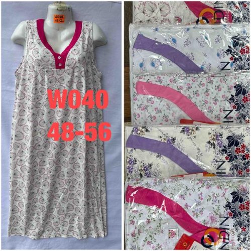 Ночнушка HomeWear (48-56) W040 mix (лето) HomeWear W040 mix
