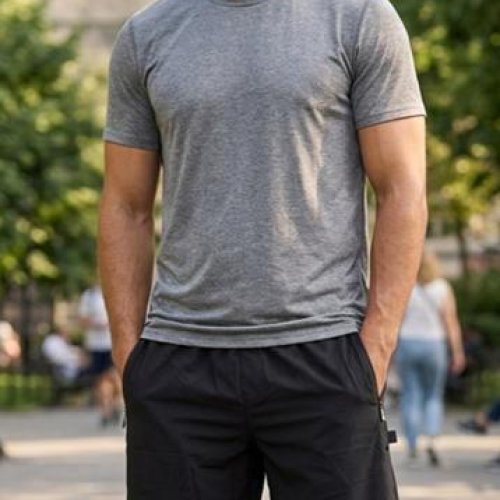 Шорты Delviago (48-56) DL761 black (деми) Delviago DL761 black