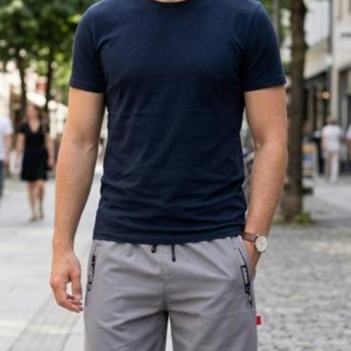 Шорты Delviago (48-56) DL768 grey (лето) Delviago DL768 grey