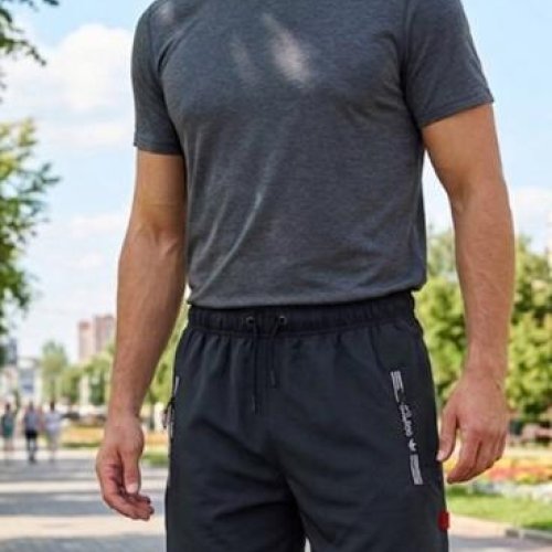 Шорты Delviago (48-56) DL769 black (лето) Delviago DL769 black