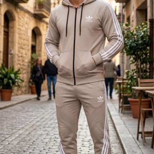 Костюм спорт Delviago (46-54) DL777 beige (деми) Delviago DL777 beige