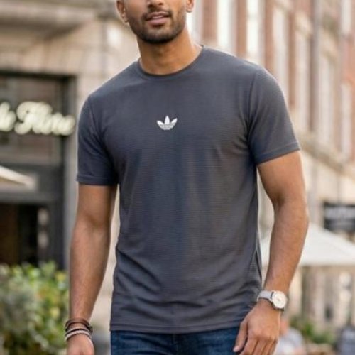 Футболка Delviago (46-54) DL784 d.grey (лето) Delviago DL784 d.grey