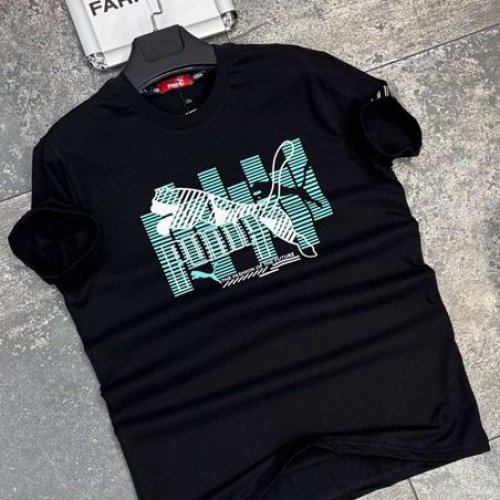 Футболка Verton (S-2XL) W26819 black (лето) Verton W26819 black