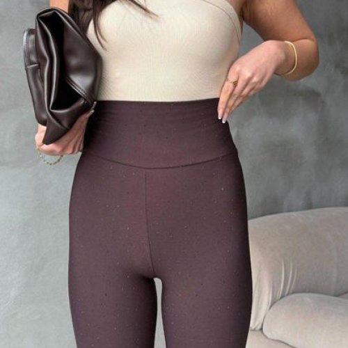 Лосины Sport style (S-XL) 5368 brown (деми) Sport style 5368 brown