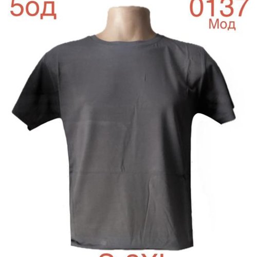 Футболка Надийка (S-2XL) ND1147-0137 grey (лето) Надийка ND1147-0137 grey