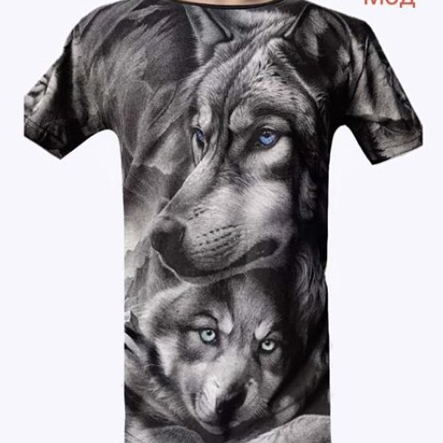 Футболка Надийка (M-2XL) ND1151-756 grey (лето) Надийка ND1151-756 grey