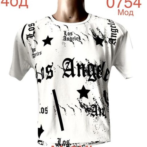 Футболка Надийка (M-2XL) ND1156-0754 white (лето) Надийка ND1156-0754 white