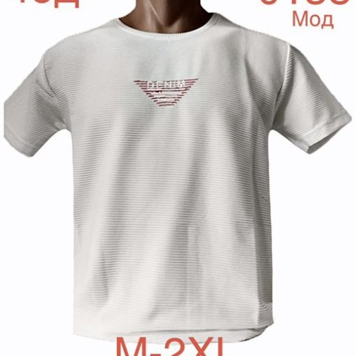 Футболка Надийка (M-2XL) ND1167-0138 white (лето) Надийка ND1167-0138 white