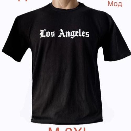 Футболка Надийка (M-3XL) ND1178-0140 black (лето) Надийка ND1178-0140 black