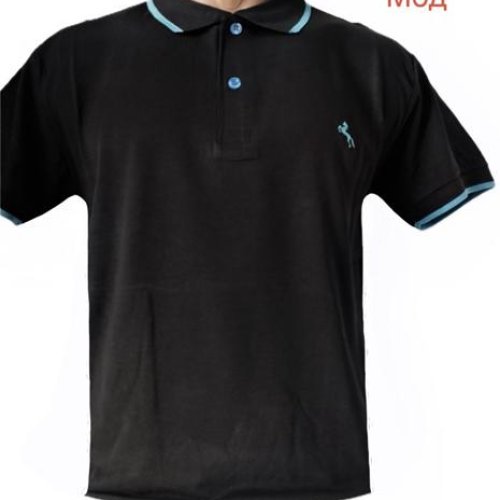 Футболка Надийка (M-3XL) ND1187-0142 black (лето) Надийка ND1187-0142 black