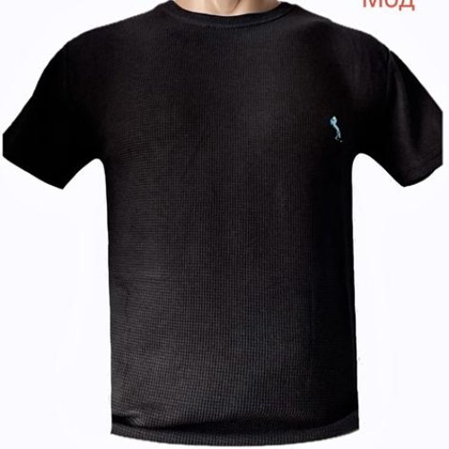 Футболка Надийка (M-3XL) ND1199-0141 black (лето) Надийка ND1199-0141 black