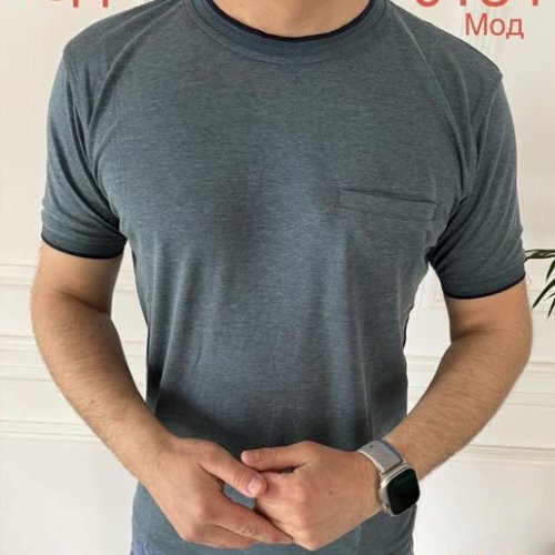 Футболка Надийка (L-3XL) ND1203-0134 mint (лето) Надийка ND1203-0134 mint