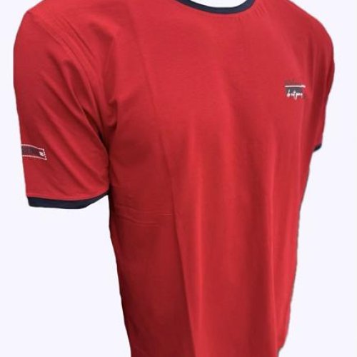 Футболка Надийка (2XL-5XL) ND1222-028 red (лето) Надийка ND1222-028 red