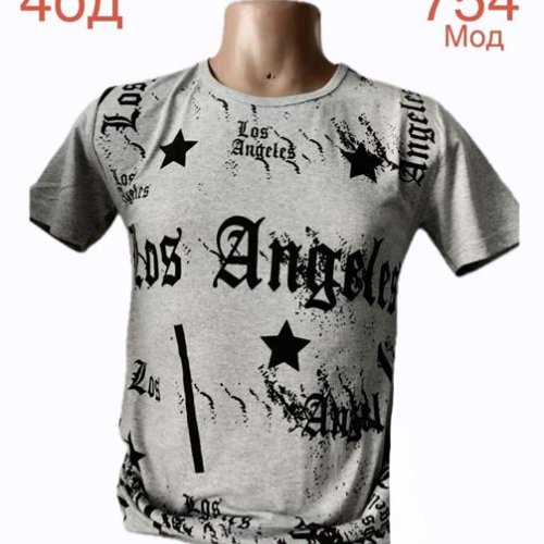 Футболка Надийка (XL-4XL) ND1230-754 grey (лето) Надийка ND1230-754 grey