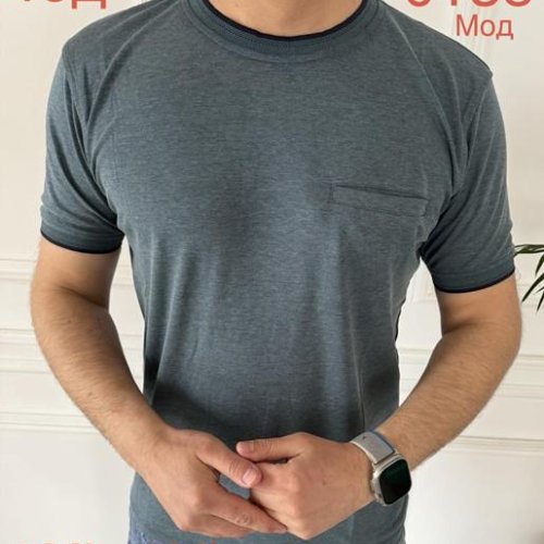 Футболка Надийка (3XL-6XL) ND1234-0135 mint (лето) Надийка ND1234-0135 mint