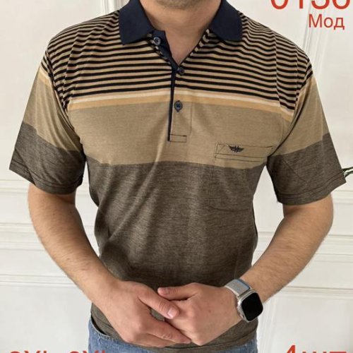 Футболка Надийка (3XL-6XL) ND1235-0136 beige (лето) Надийка ND1235-0136 beige