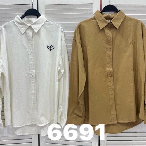 Рубашка DIVO (one size) 6691 white (деми) DIVO 6691 white