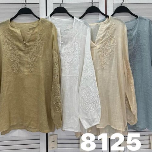 Блузка DIVO (one size) 8125 d.beige (деми) DIVO 8125 d.beige